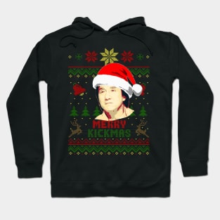 Jackie Chan Merry Kickmas Hoodie